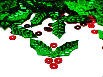 Holly and Berries Confetti